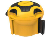 Skipper XS geel met geel zwart lint