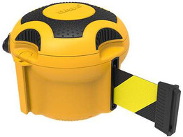 Skipper XS geel met geel zwart lint