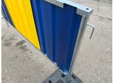 Stadshek 2060 x 1070 mm blauw geel
