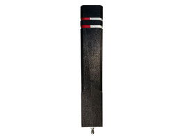 Diamantkoppaal zwart 800 mm vervangpaal