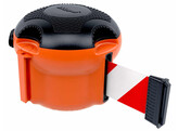 Skipper XS oranje met rood wit lint