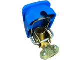 Batterijborn quick release blauw negatief