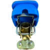 Batterijborn quick release blauw negatief