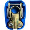 Batterijborn quick release blauw negatief