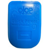 Batterijborn quick release blauw negatief