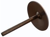 Grondnagel 102 mm RVS mat