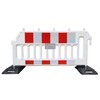 Centurion barrier 2000 mm type SB250 wit rood met custom logo
