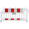 Centurion barrier 2000 mm type SB250 wit rood met custom logo