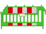 Centurion barrier 2000 mm type SB250 custom kleur custom logo