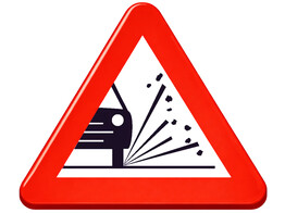 A17 verkeersbord SB250 700 mm klasse 3