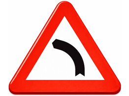 A1a verkeersbord SB250 700 mm klasse 3