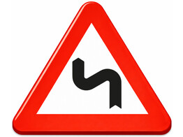 A1c verkeersbord SB250 700 mm klasse 3
