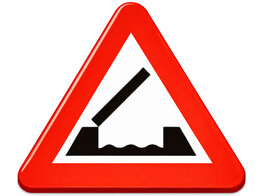 A9 verkeersbord SB250 700 mm klasse 3