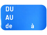 Van Tot 400 x 200 mm STICKER FR klasse 1
