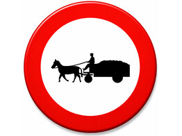 C13 verkeersbord SB250 700 mm klasse 3