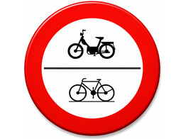 C9 C11 verkeersbord SB250 700 mm klasse 3