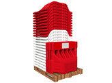 Buddha water separator wit   rood