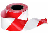 Afzetlint TOP PRO - 500 m x 80 mm - rood wit