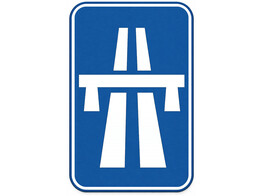 F5 verkeersbord SB250 600 x 900 mm klasse 2