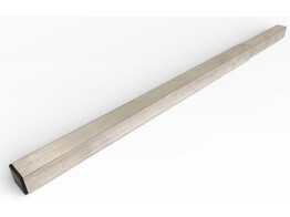 Paal opzetstuk 40 x 40 x 700 mm   dop - aluminium