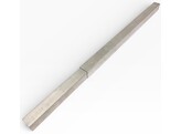 Paal opzetstuk 40 x 40 x 700 mm   dop - aluminium