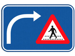 F49 bis verkeersbord SB250 600 x 400 mm klasse 2