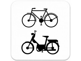 M8 verkeersbord SB250 400 x 400 mm klasse 2