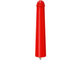 Amsterdammer paal 750 mm wegneembaar RAL3020 - verkeersrood