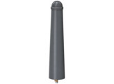 Amsterdammer paal 750 mm wegneembaar RAL7043 - verkeersgrijs
