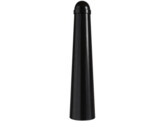 Amsterdammer paal 1300 mm betonneren RAL9017 - zwart