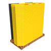 Gate barrier geel