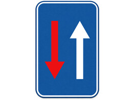 B21 verkeersbord SB250 400 x 600 mm klasse 2