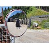 300 mm verkeersspiegel VEMR30 RVS met RVS kader 0 tot 5 m
