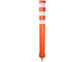Spin flex bollard 80 x 800 mm oranje