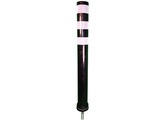 Spin flex bollard 80 x 800 mm zwart