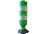 Ariane twist lock baken incl. voetplaat groen