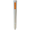 Katafootpaal PVC half rond 100 x 1120 mm oranje wit CE markering