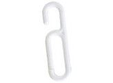 PVC kettinghaak wit