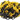 PVC ketting 25 m - 8 mm geel zwart