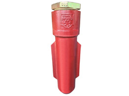 Gietijzeren bodemhuls 330 mm dia. 76 mm zonder afsluitdop