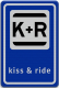 Kiss & Ride T1 400 x 600 mm - K+R