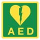 AED bordje 200 mm - fotolum
