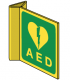 AED haaks bordje 200 mm - fotolum